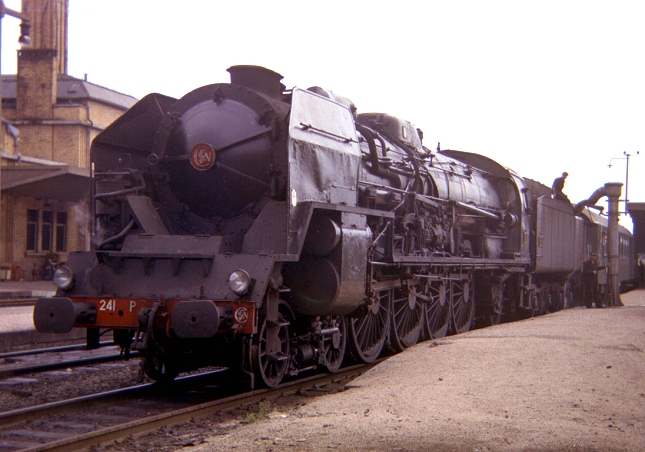 La 241 P 26 à Belfort le 20 août 1967 (photo P. Debano)